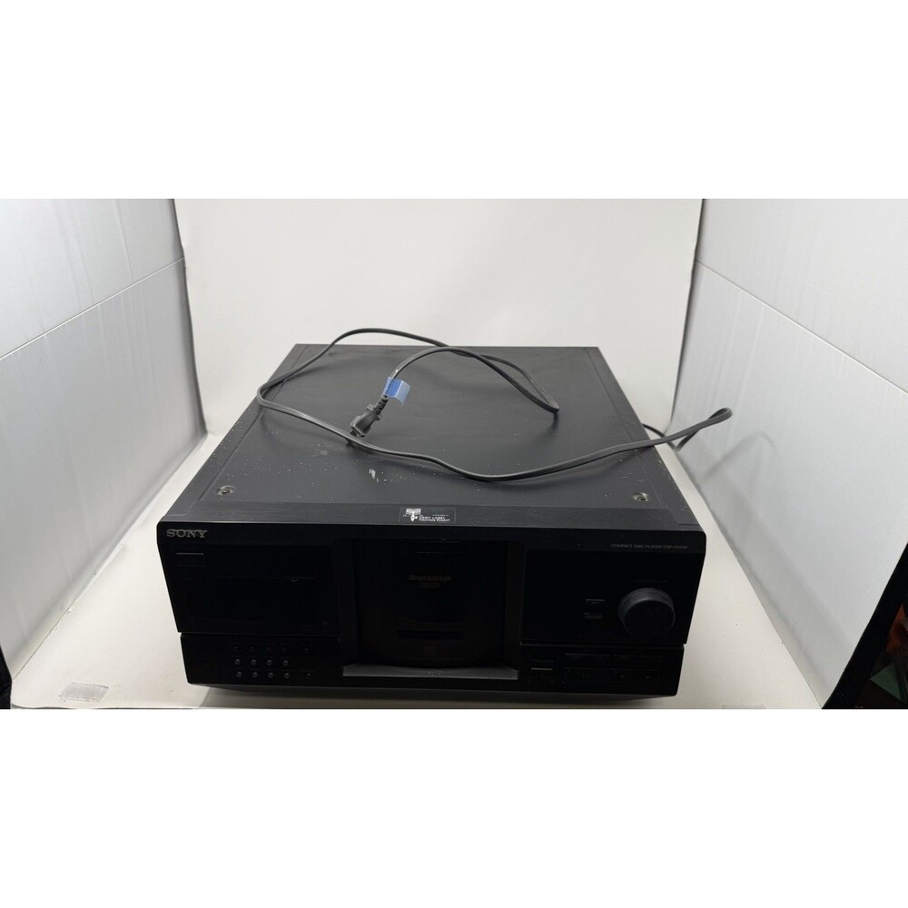 Sony CDP-CX235 Mega Storage 200-Disc CD Changer Carousel - Works!
